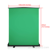 148x200 cm Studiofotografi bärbar Green Screen-bakgrund